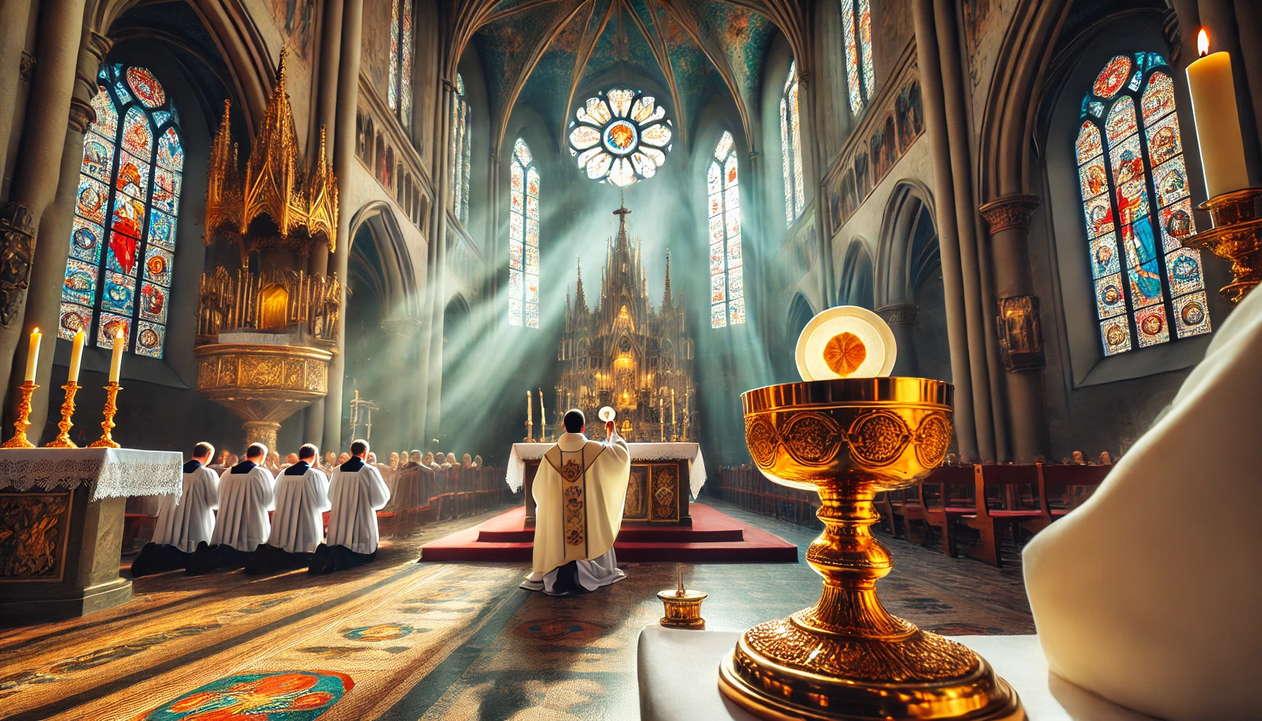 Sakrament Eucharystii jako źródło życia duchowego i tajemnicy