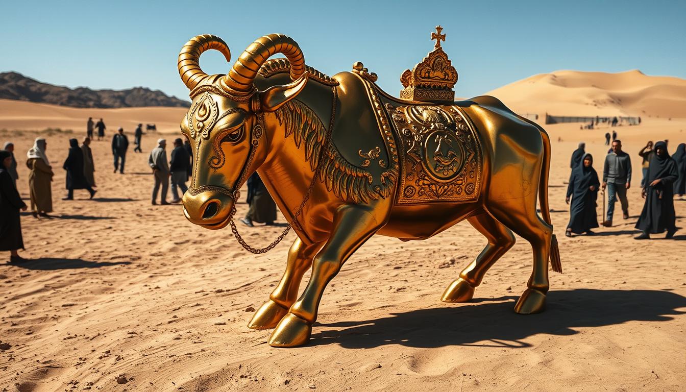 złoty cielec w Biblii