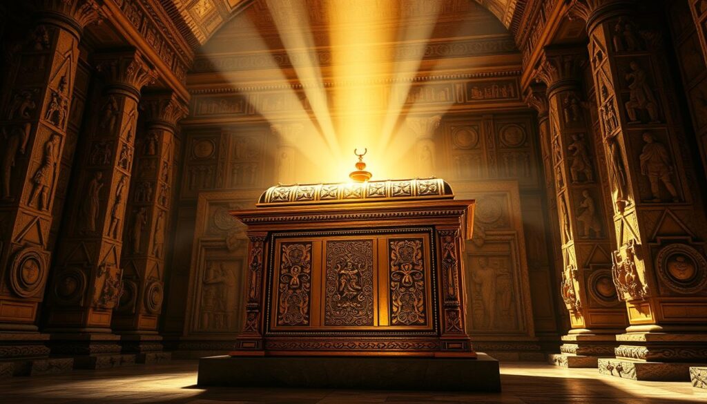 Arka Przymierza w świątyni Jerozolimy Arka Przymierza w świątyni Jerozolimy