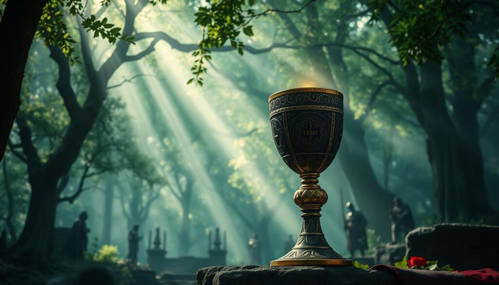 Graal w literaturze arturiańskiej Graal w literaturze arturiańskiej