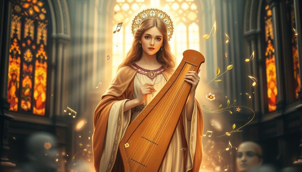 Patronka muzyki kościelnej - święta Cecylia Patronka muzyki kościelnej - święta Cecylia