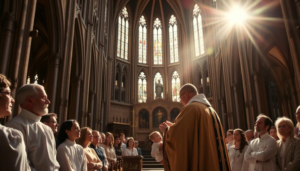 chrzest odbudowa świętości