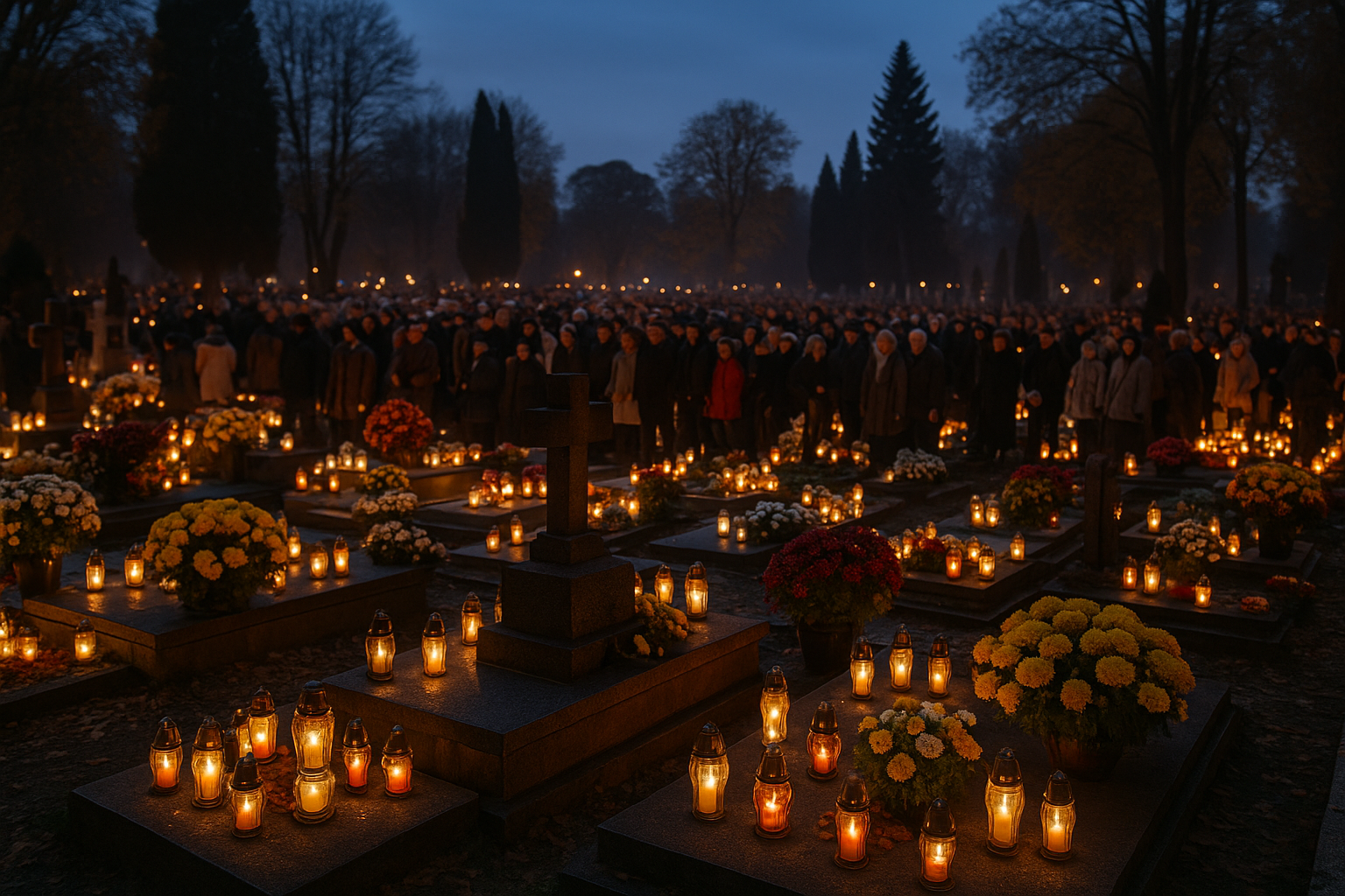Uroczystość Wszystkich Świętych oraz Dzień Zaduszny