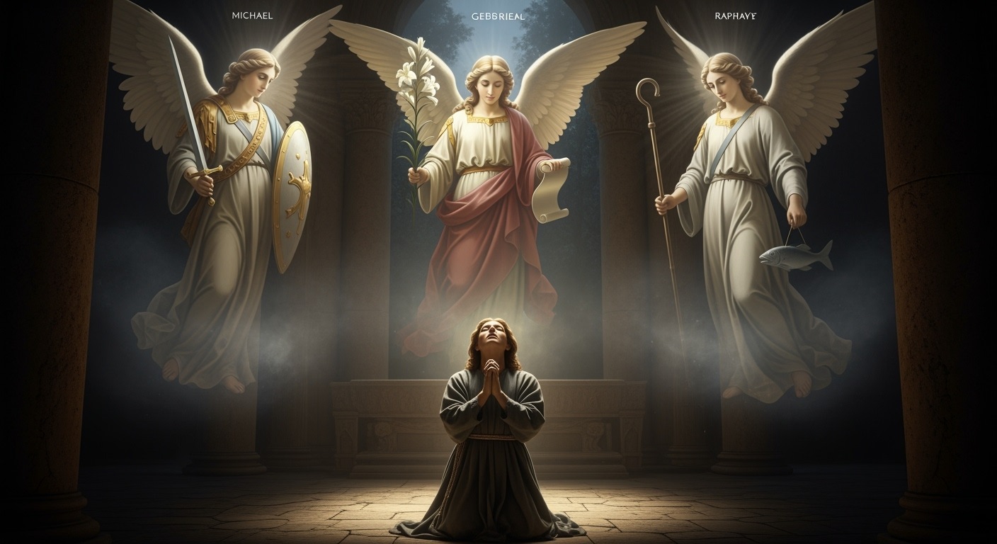 Modlitwa do 3 Archaniołów
