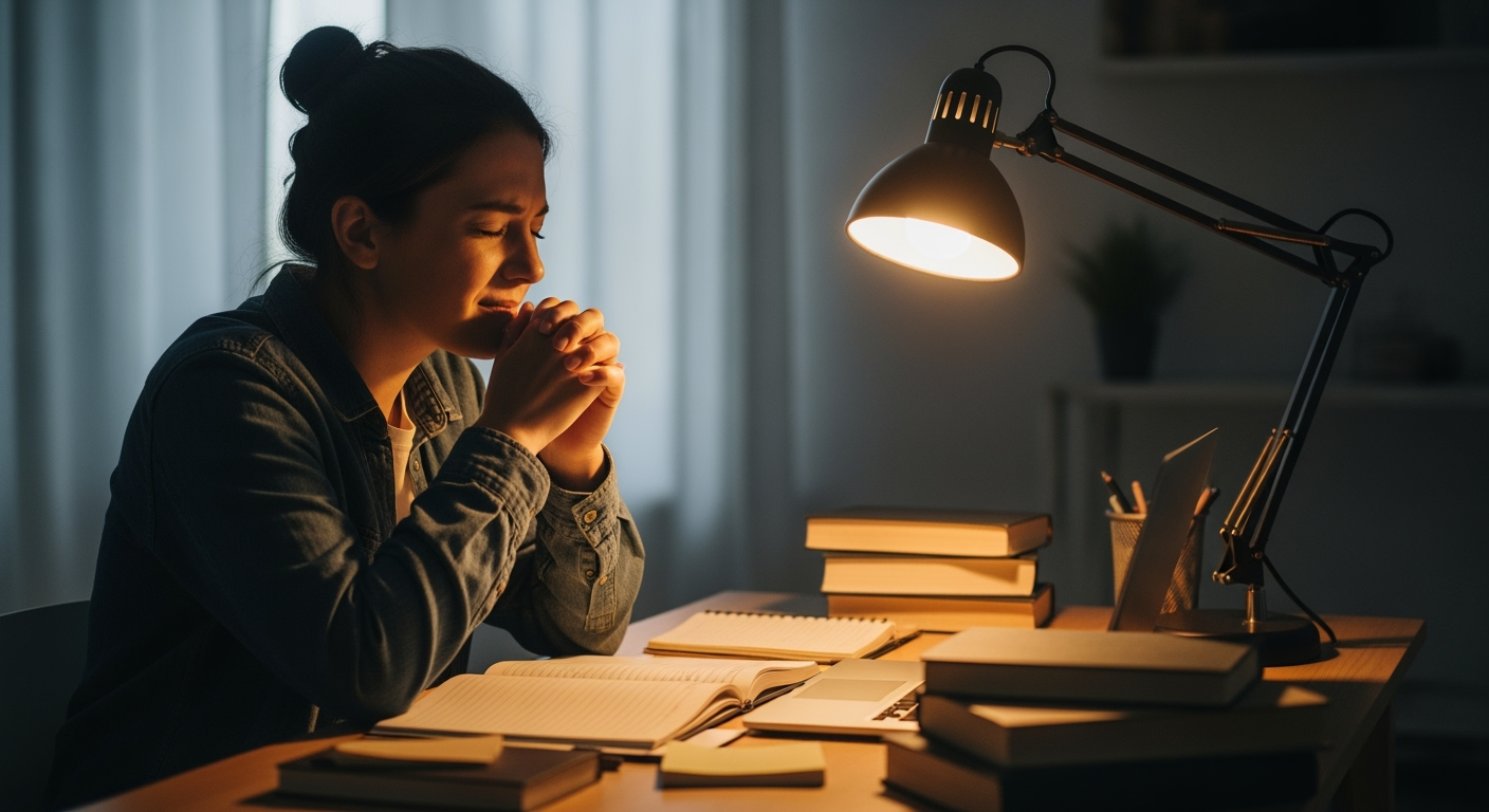 Modlitwa o pomoc w nauce