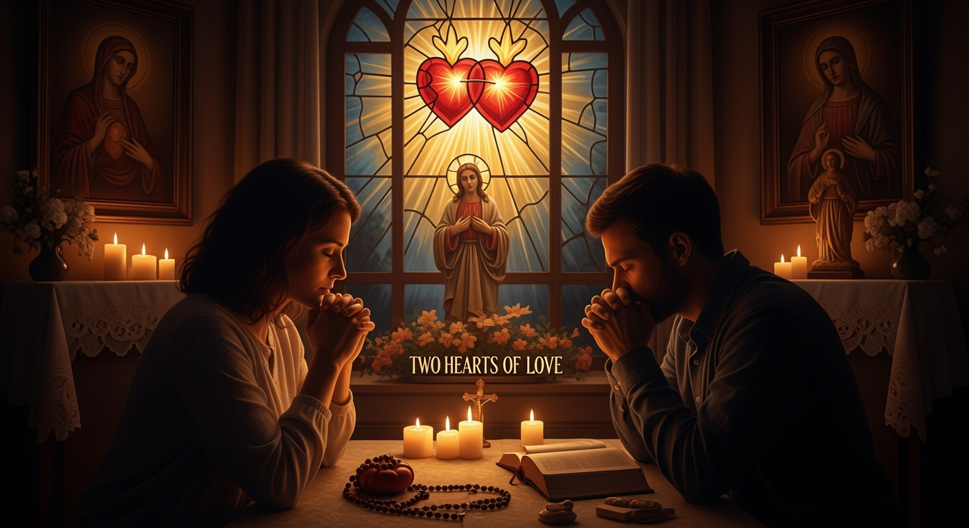 Modlitwa do dwóch serc miłości