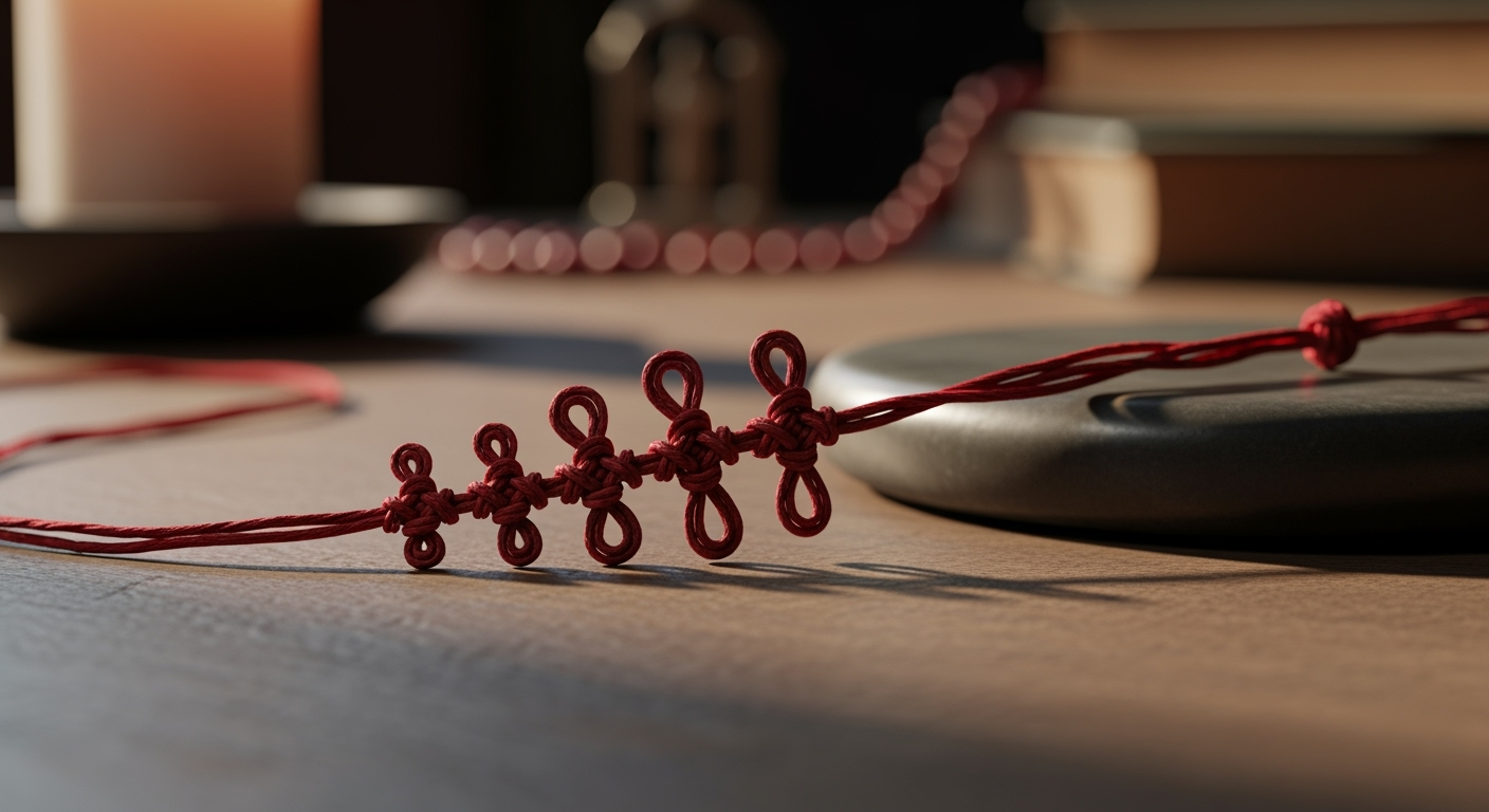 Czerwona nitka 7 supełków – modlitwa